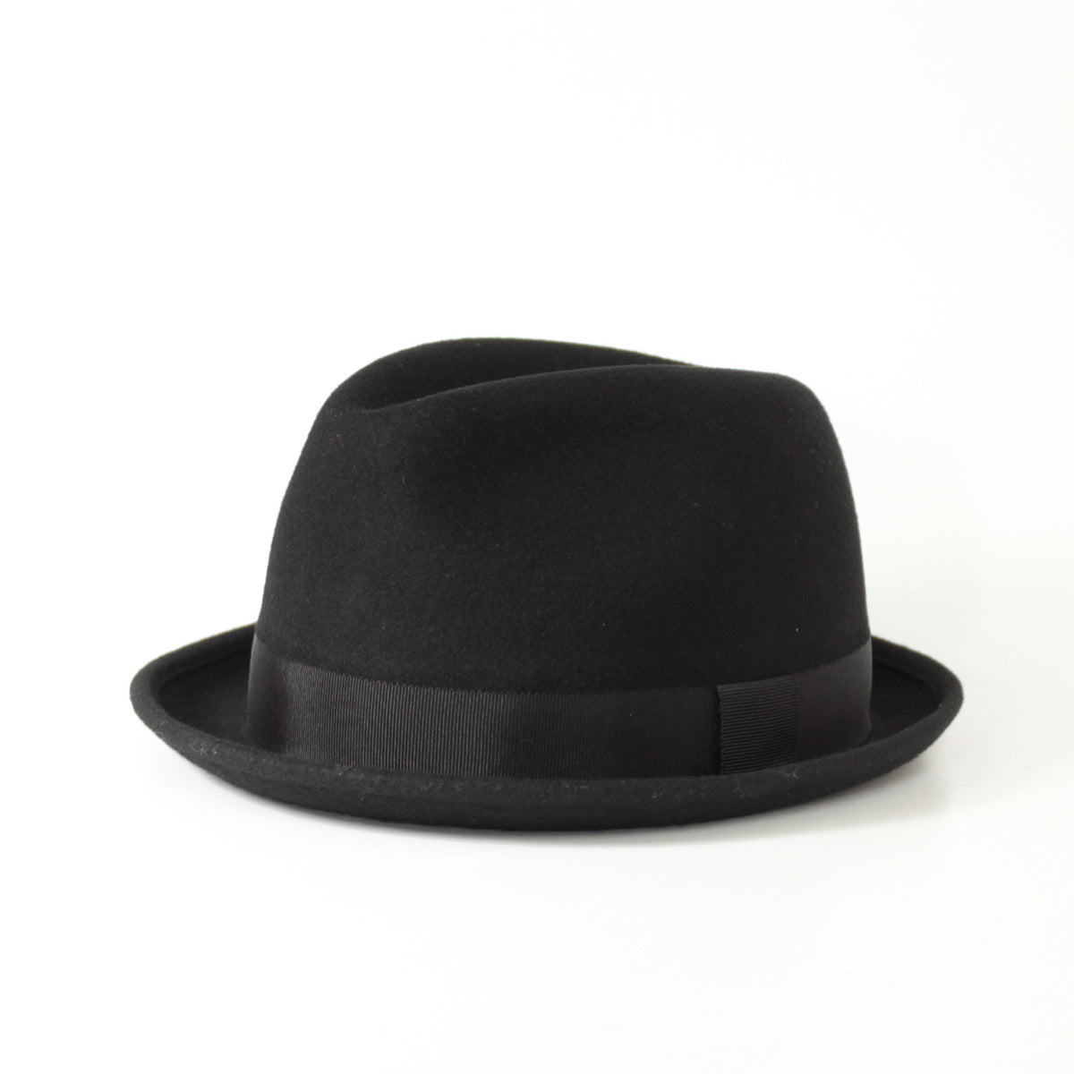 Stingy Brim Fedora ショートブリム ウールフェルト 中折れハット